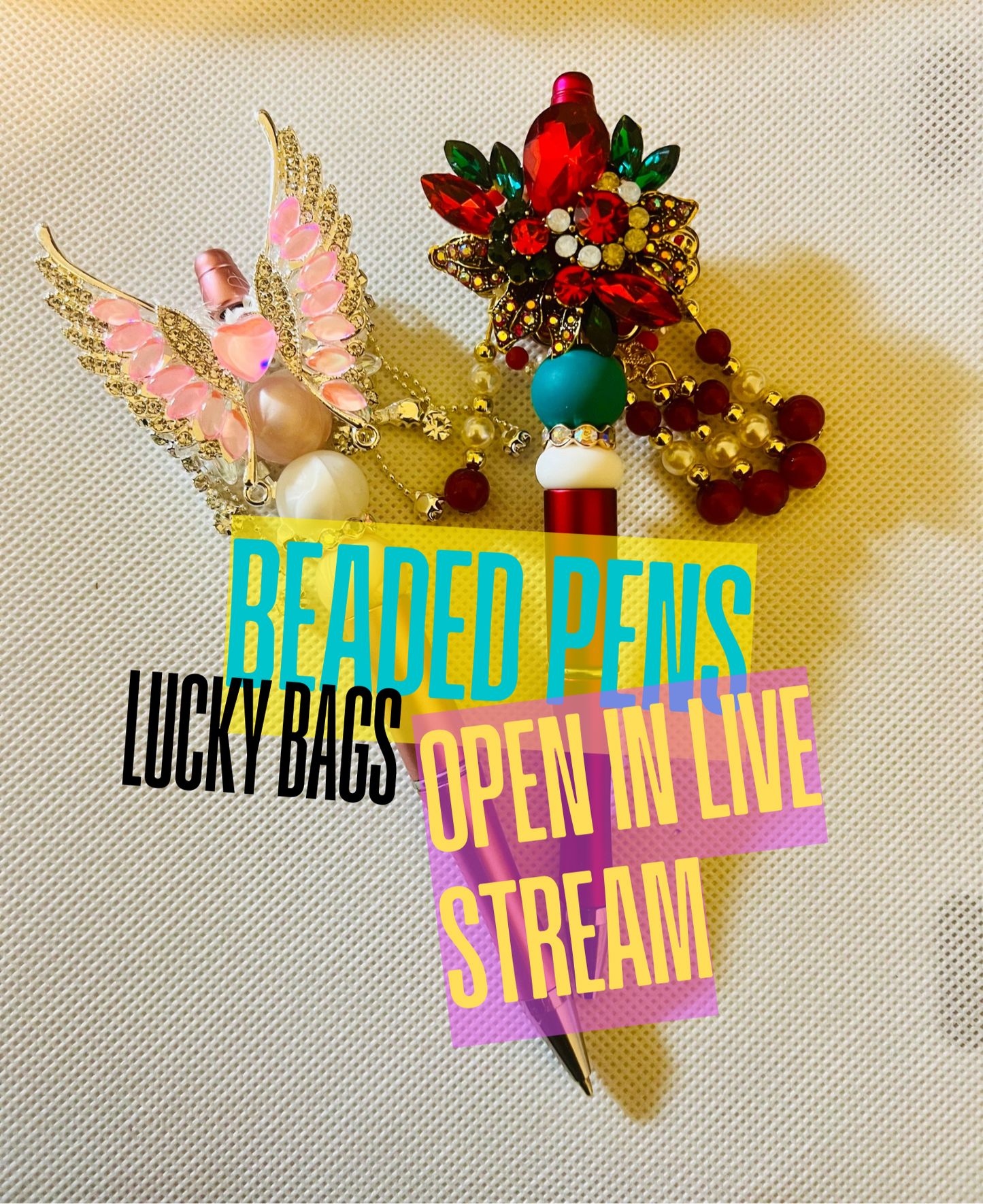 Beaded and Boxed Pens Blind Bags (COLOUR MATCHING GAME) - Open in Live