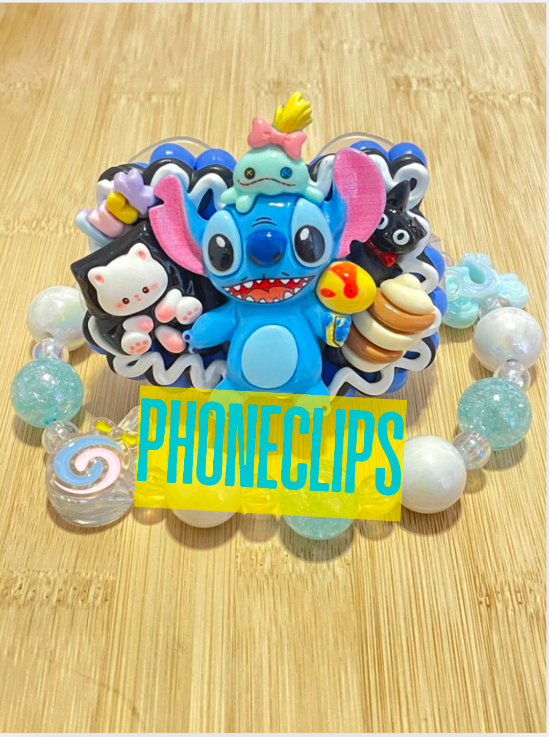 PHONE CLIP LUCKY BAGS 1 CHARM =1 free bag