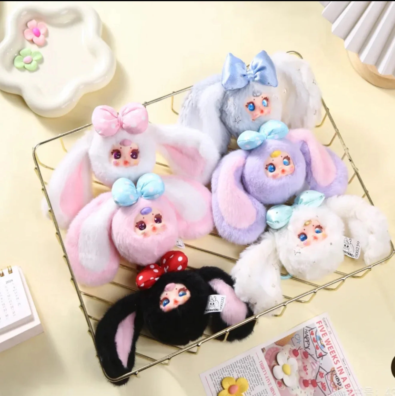 MM Candy Bunny V2 Series Plush Pendant Doll