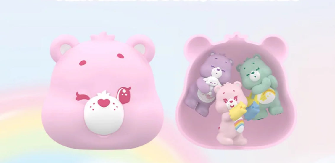 Care Bears Little Things Series Chubby Face Mini Beans Figures