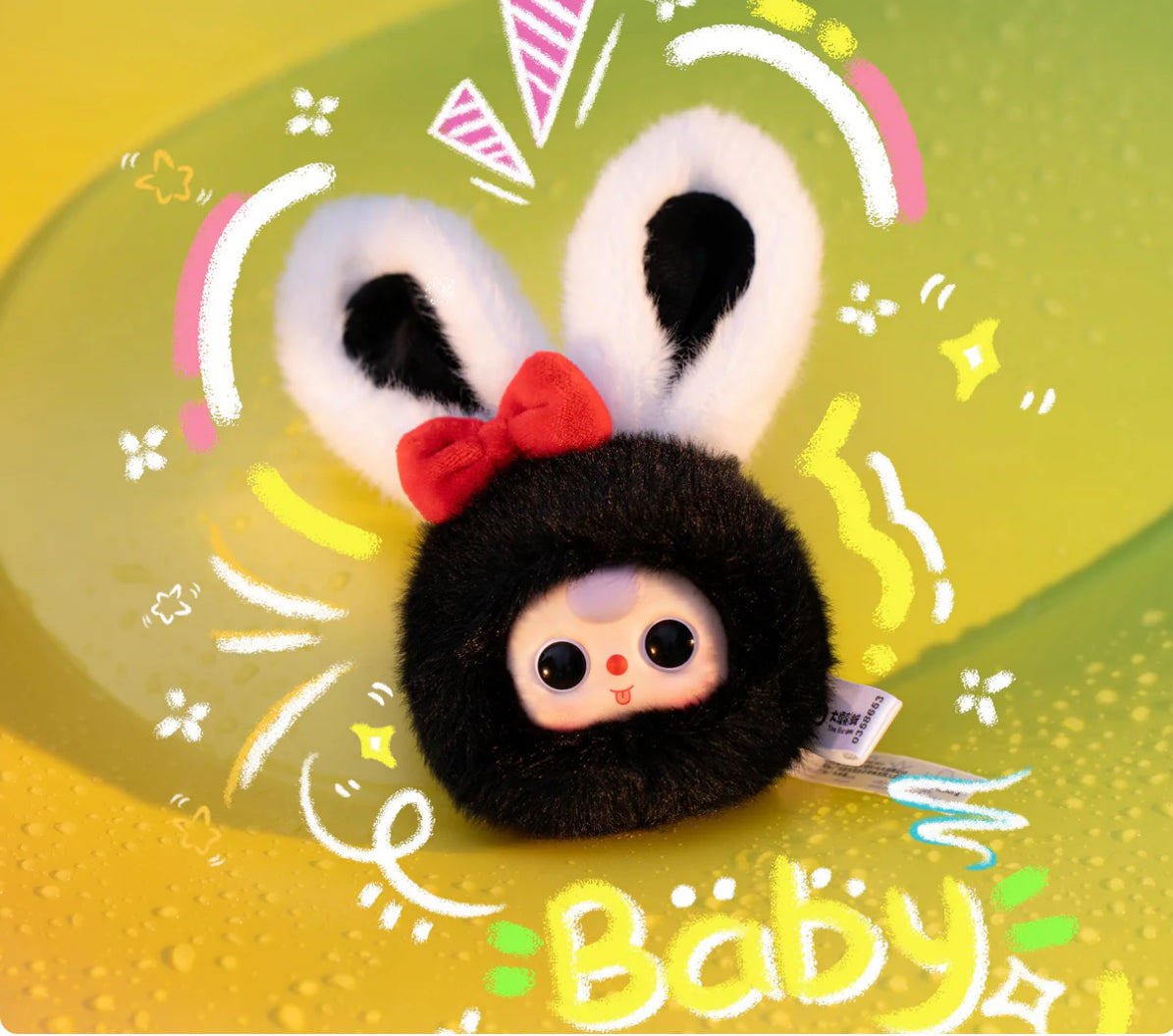 Baby Three Tiny Animal Series Plush Pendant Dolls