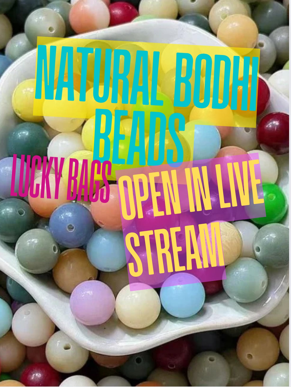 Natural Bodhi Beads Lucky bags