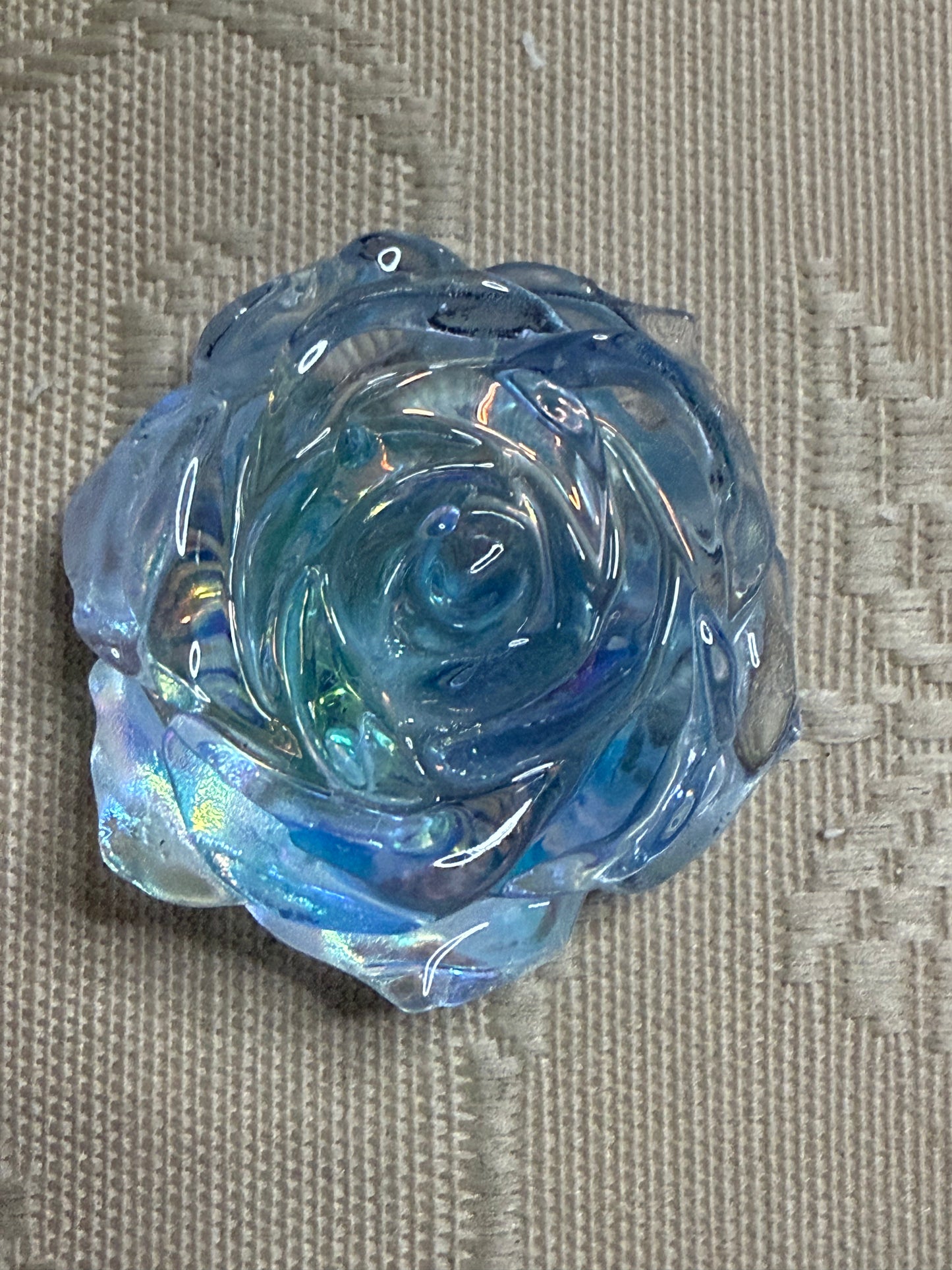 Luminous Diamond Resin Roses