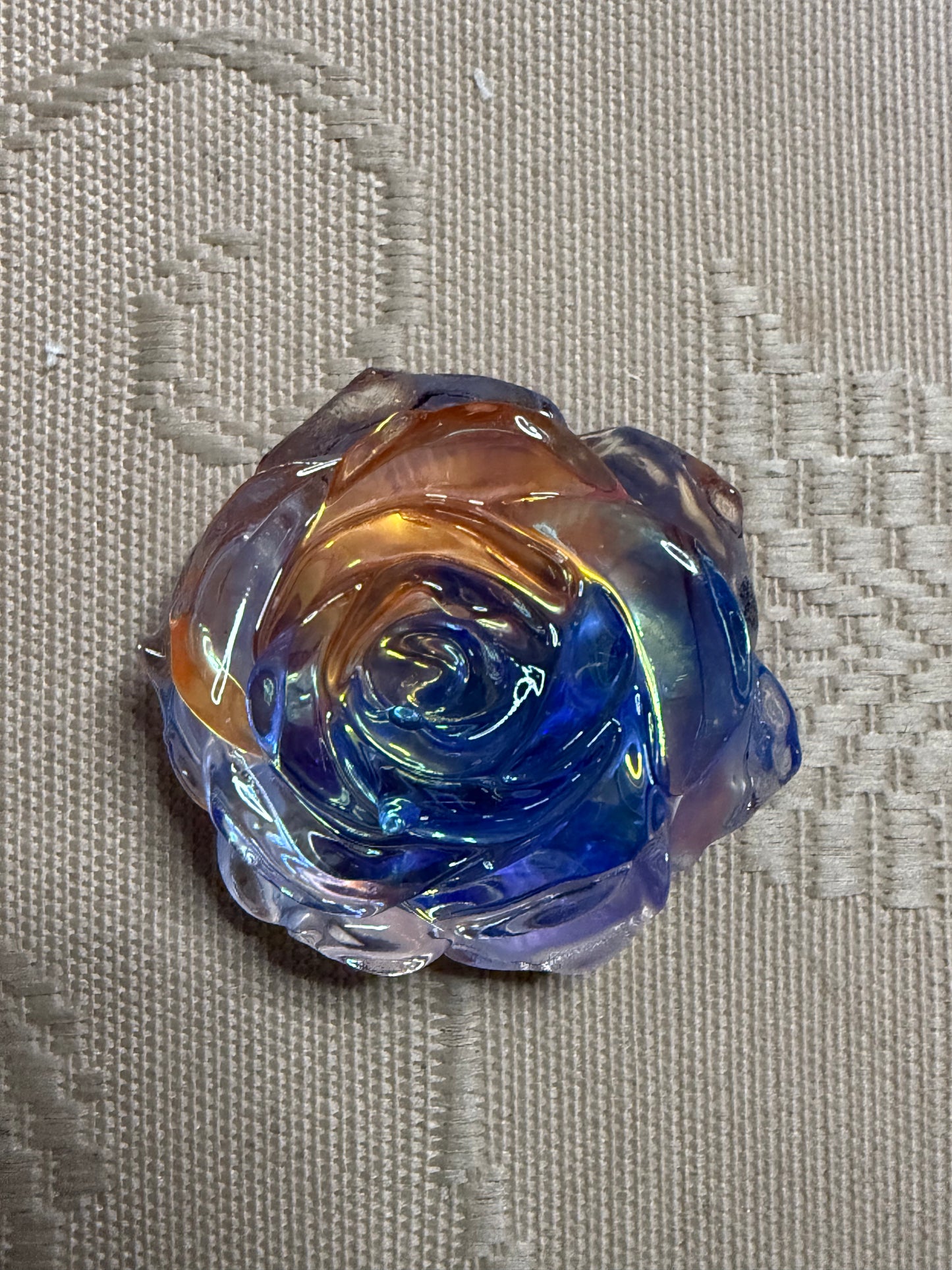 Luminous Diamond Resin Roses