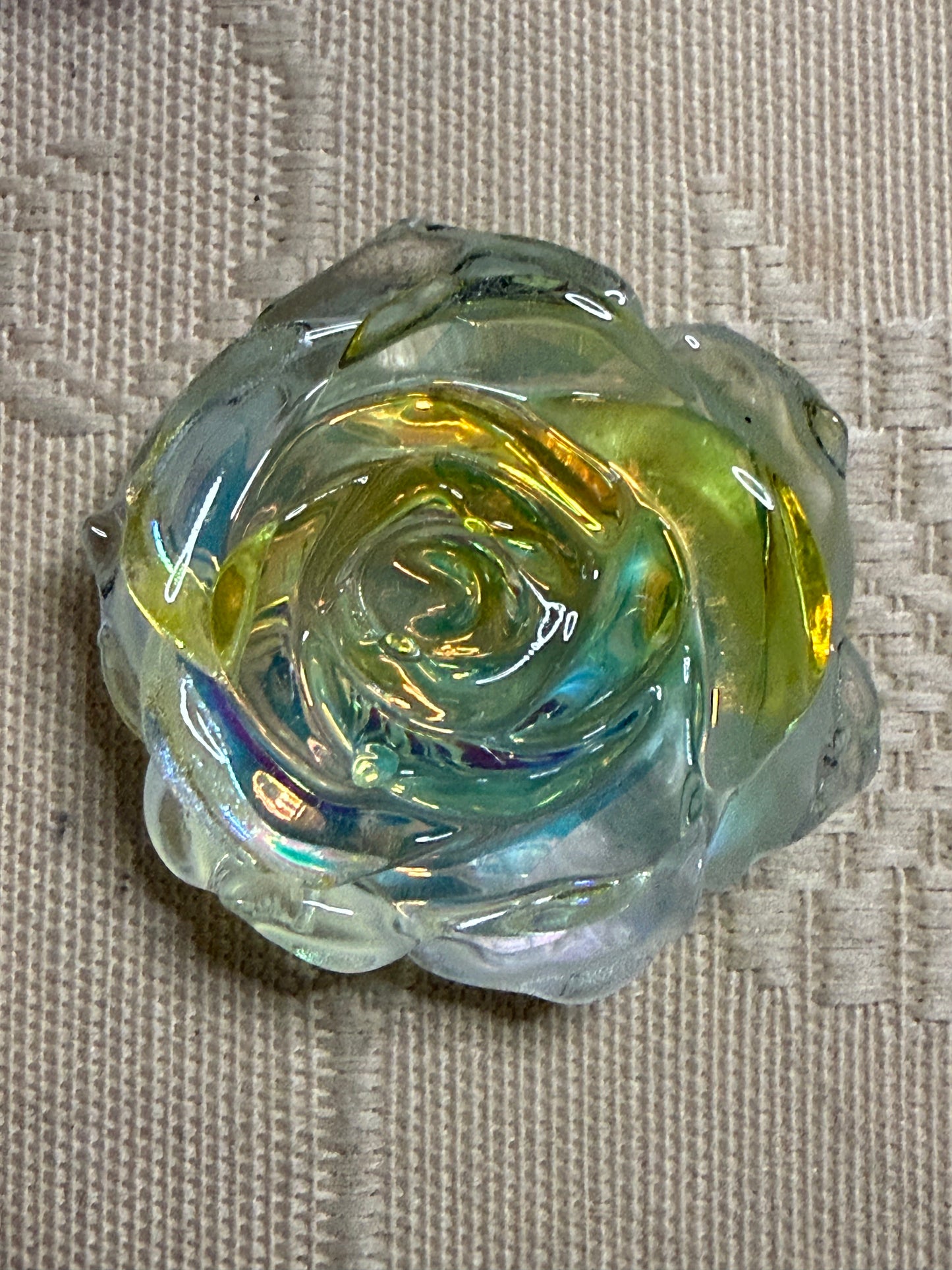 Luminous Diamond Resin Roses
