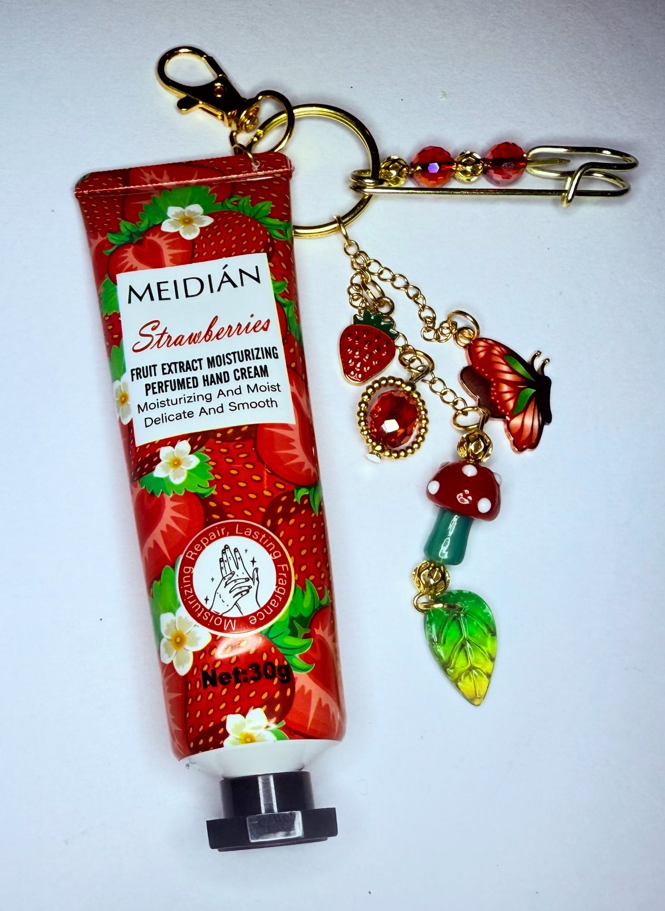Hand Cream Bag Charm/Keychain