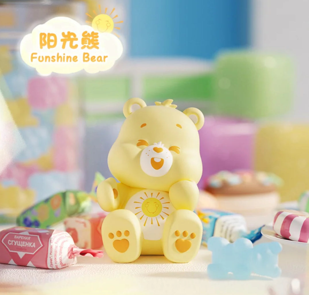 Care Bears Little Things Series Chubby Face Mini Beans Figures