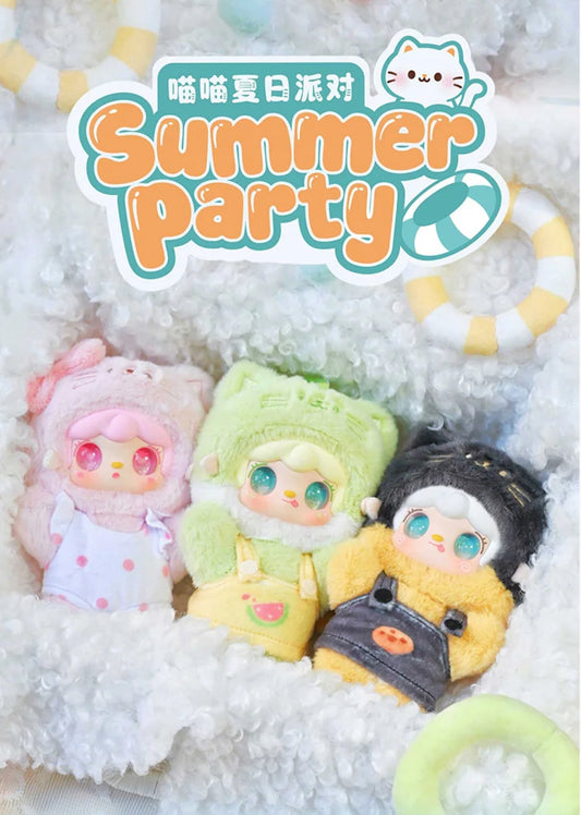 Yooki Meow Meow Summer Party Series Plush Dolls