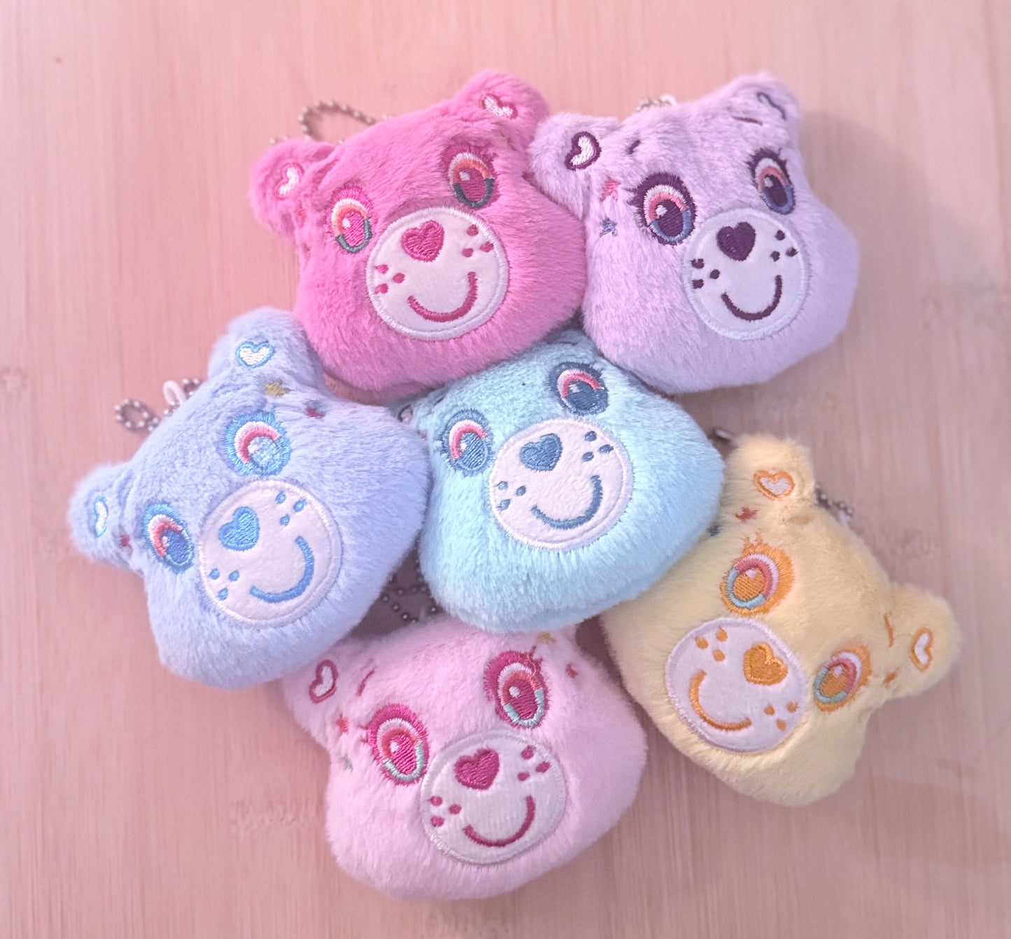 CareBear Plush Keychains