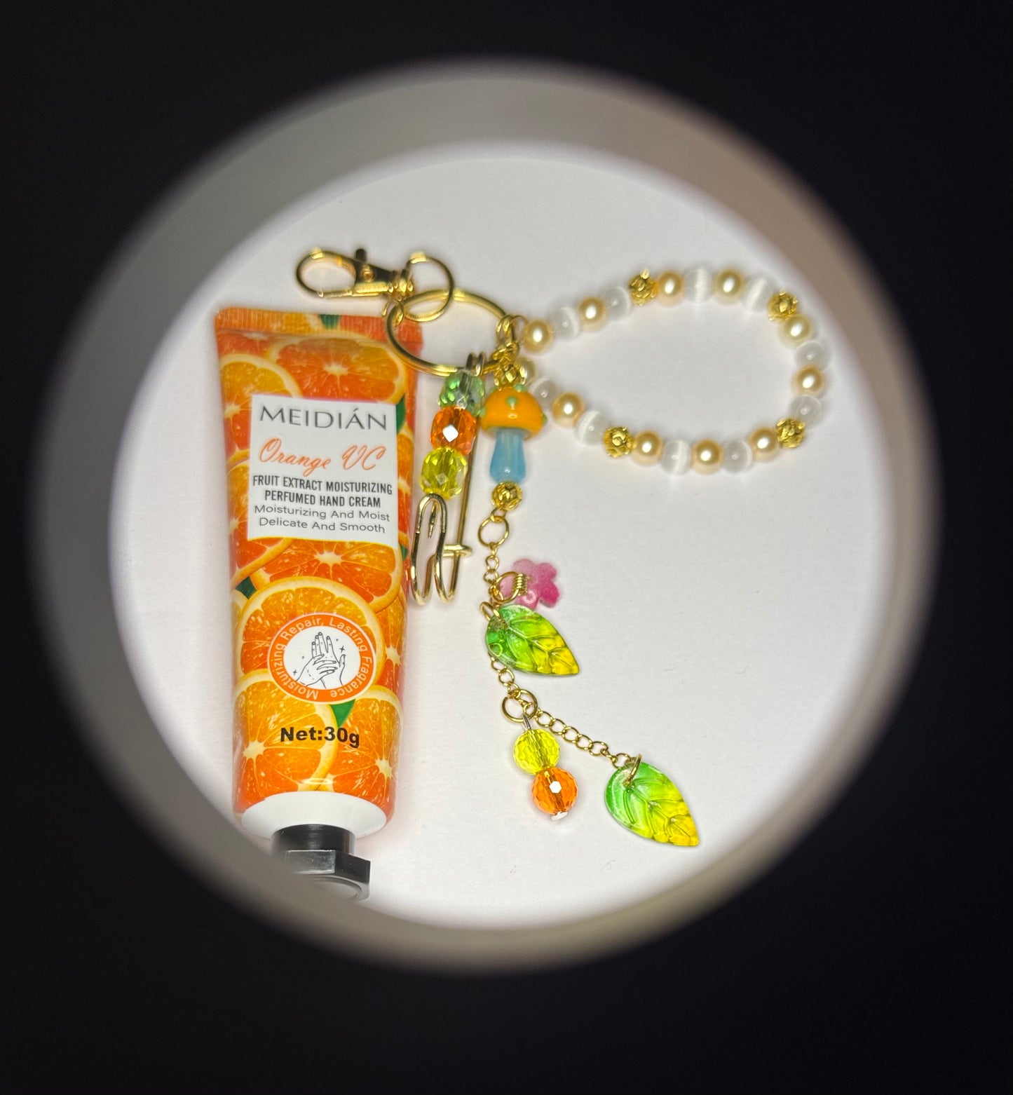 Hand Cream Bag Charm/Keychain