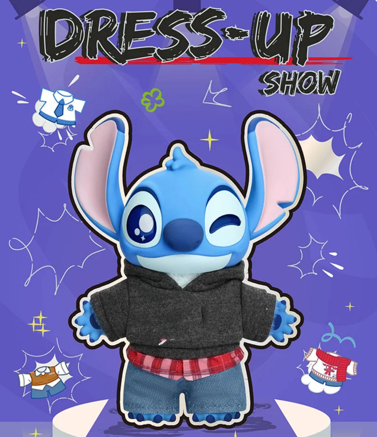Stitch Dress Up Series Plush Dolls